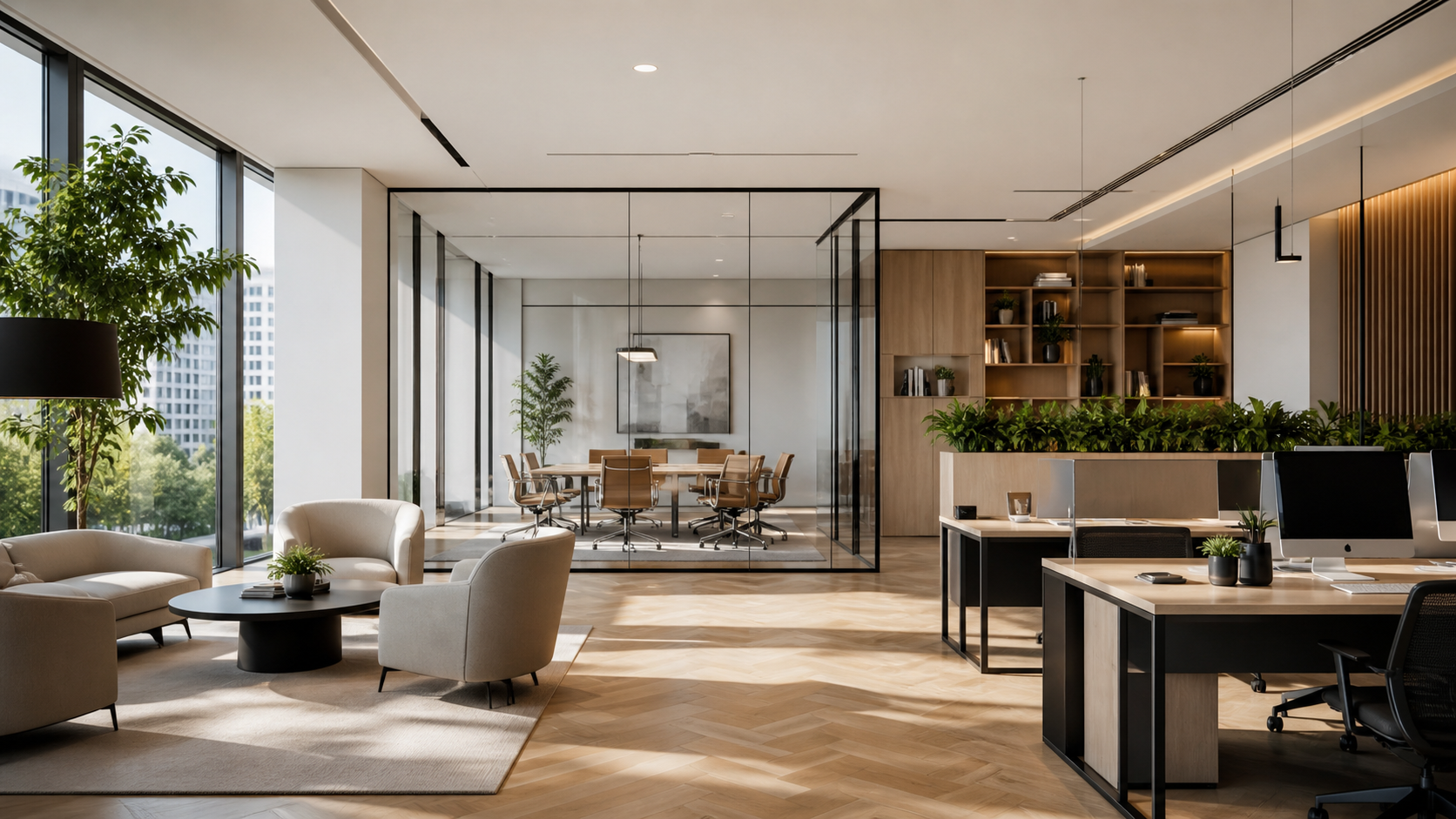 Premium office environment representing Thailand business setup and local market context.